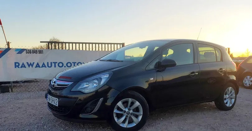 łódzkie Opel Corsa cena 28900 przebieg: 144000, rok produkcji 2014 z Międzyrzec Podlaski